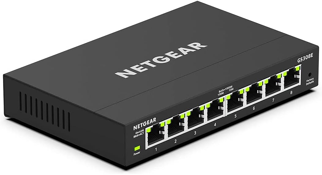 Netgear GS308E Managed Switch